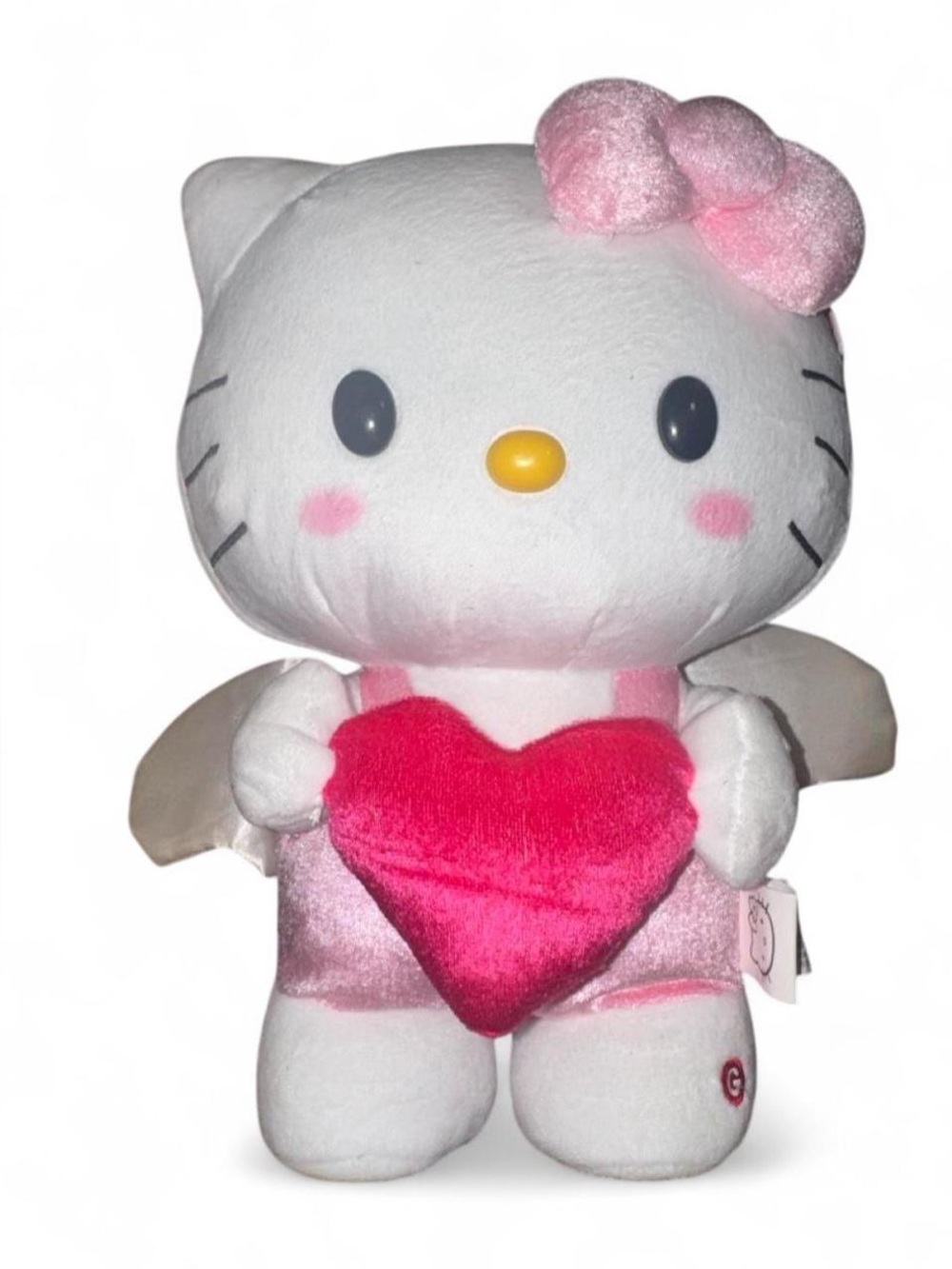 Hello Kitty 2020 RARE angel valentines stepper Sanrio plush doll w tags